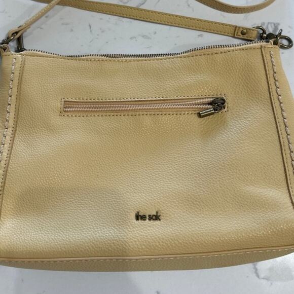 The Sak Butter Yellow The Lumi Crossbody Leather Bag, NWOT - Picture 2 of 6